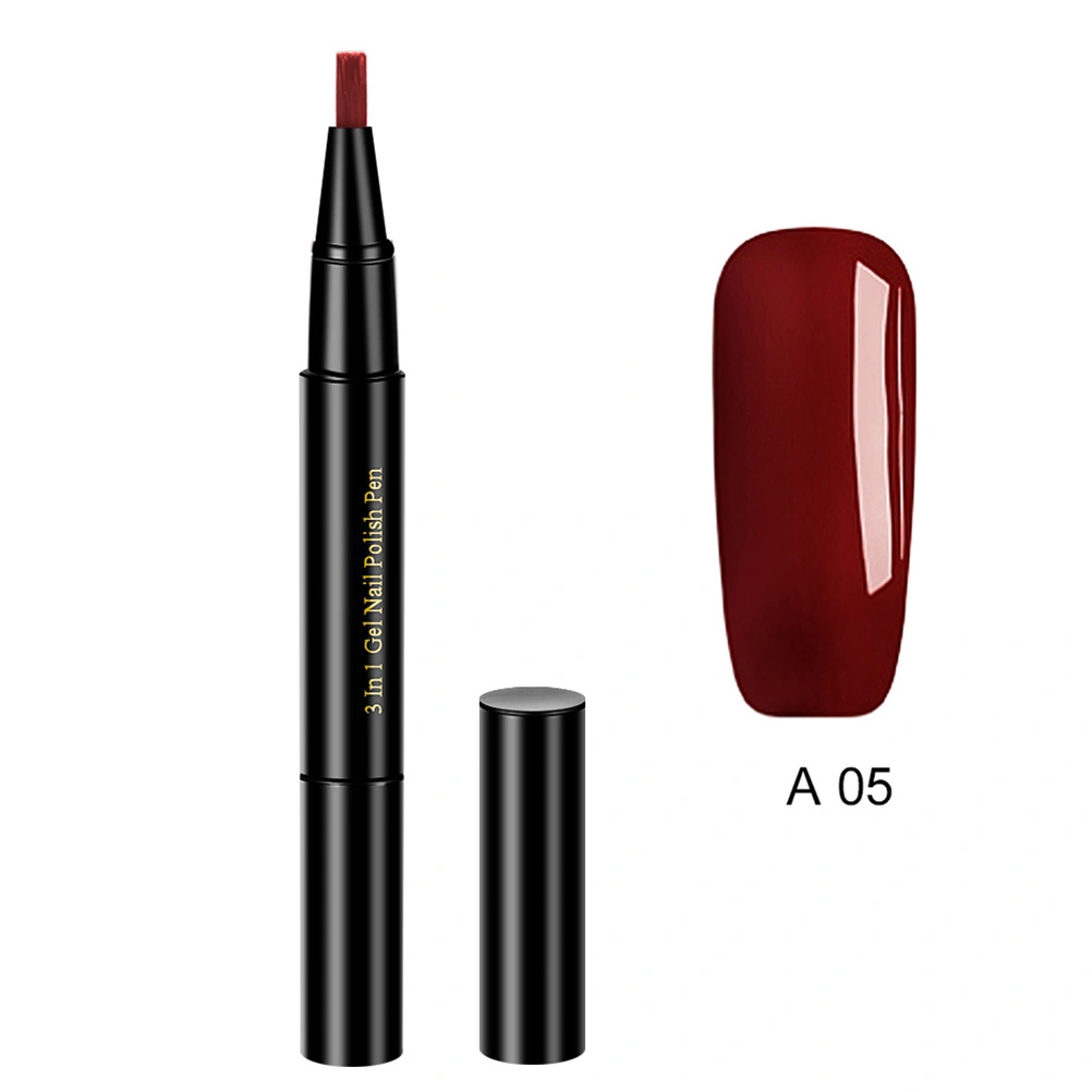 One Step Gel Nail Polish Pen Nail Gel Painting Pen Nail Art Kits