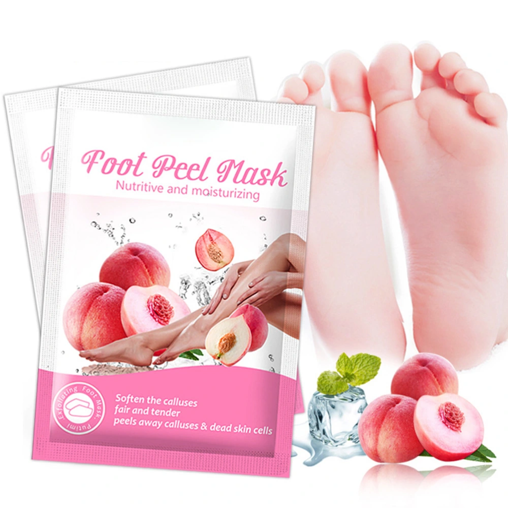 1 Pair Foot Peel Mask Exfoliating Foot Masks Peeling Away Calluses and Dead Skin Cells Foot Mask for Men Women