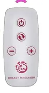 Chest Enlargement Massager Remote Control Wireless Bust Lifting Enhancer Machine Vibrating Breast Massager