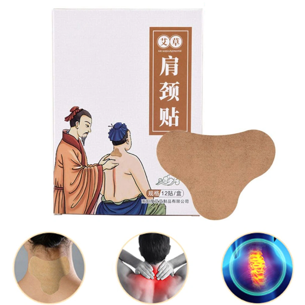 Moxa Moxibustion Plaster Wormwood Stickers Self Heating Warming Meridians Pads Moxibustion Stickers