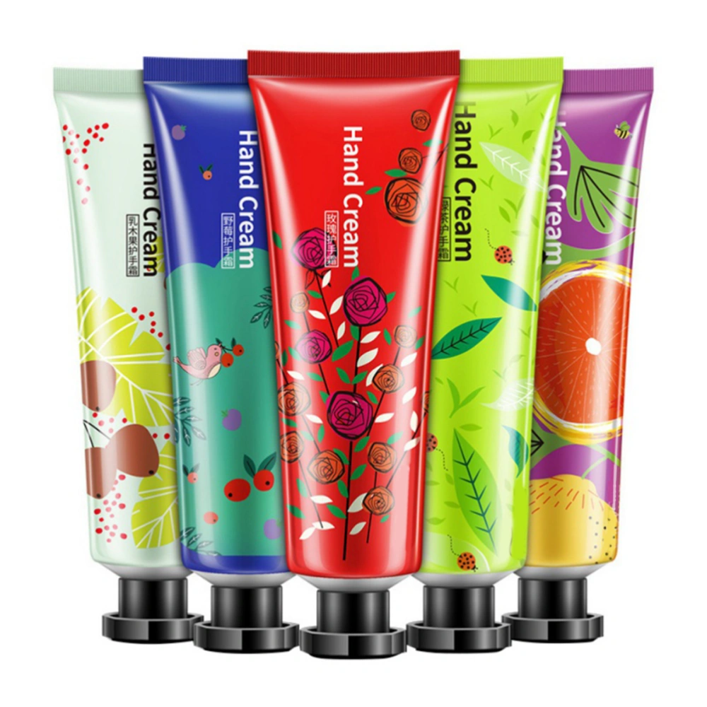 Plant Fragrance Hand Cream Moisturizing Hand Care Cream Travel Gift Set for Men and Women