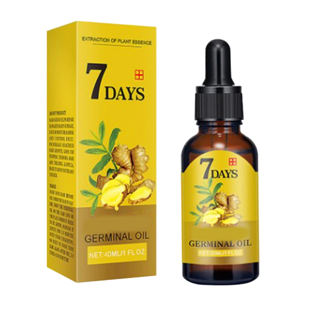 40ml Ginger Hair Growth Oil Hair Growth Serum Anti Hair Loss Nourishing Liquid