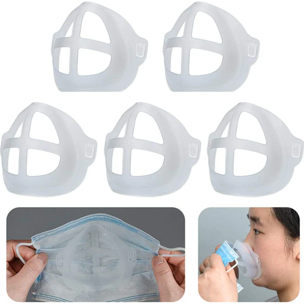 5Pcs Disposable Mask Support Mask Inner Support Bracket Mouth and Nose Support