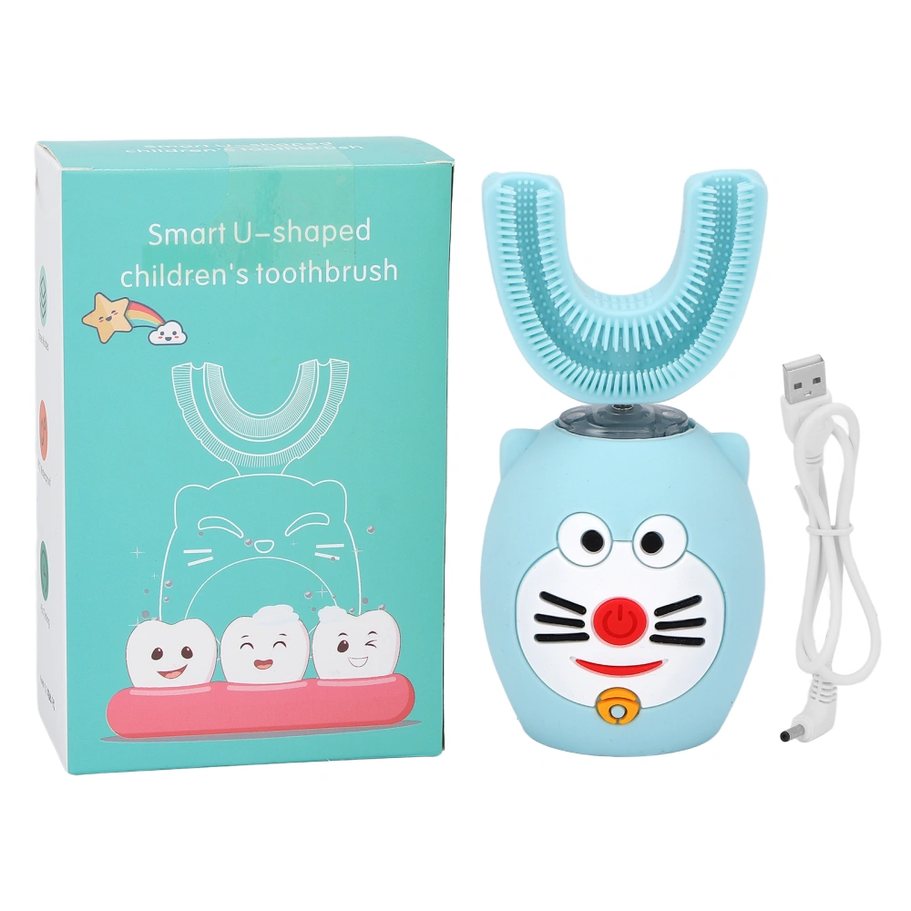 U Shaped Electric Toothbrush Smart USB Ultrasonic Automatic Toothbrush Oral Care Cleaning for Children Kids