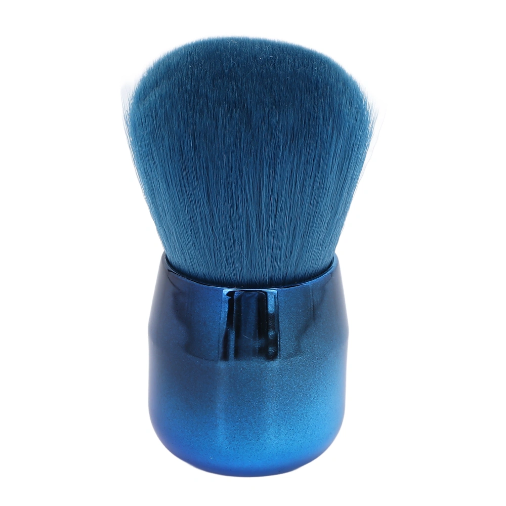 Blush Brush Soft Fluffy Hair Mushroom Head Make Up Brush for Bronzer Loose Powder Cosmetics Dark Blue