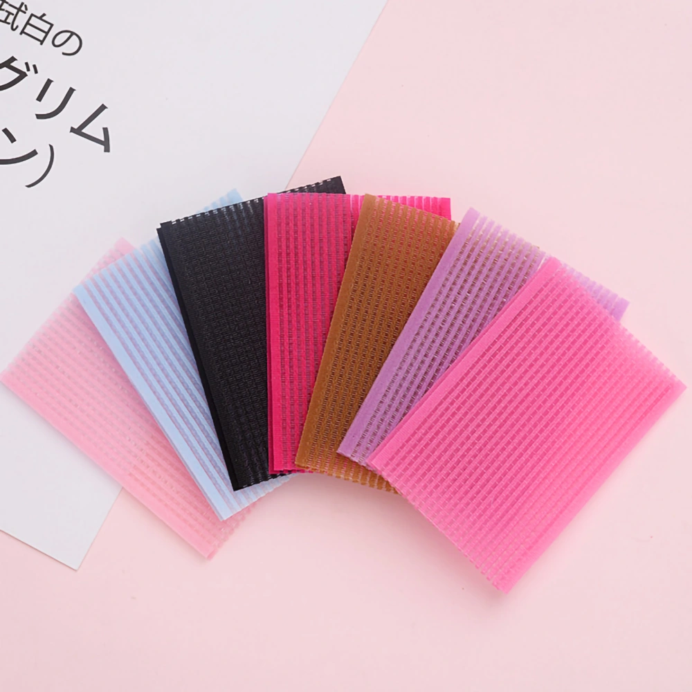 Hair Grippers Salon Hair Bang Holder Sticker Patch Posts Tape for Styling Sectioning CuttingBlack6 X 9cm/2.4 X 3.5in