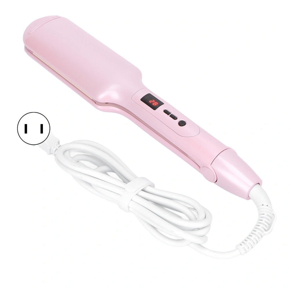 Curling Iron Intelligent Constant Temperature 30s Heating PTC 360 Degree Rotation Double Tube Hair Waver for TravellingUS Plug 110V