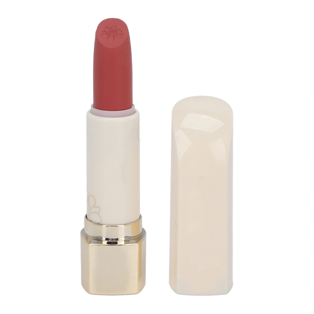 3.7g FOCALLURE Rose Lipstick Matte Waterproof High Color Rendering Carved Lipstick for Women#102