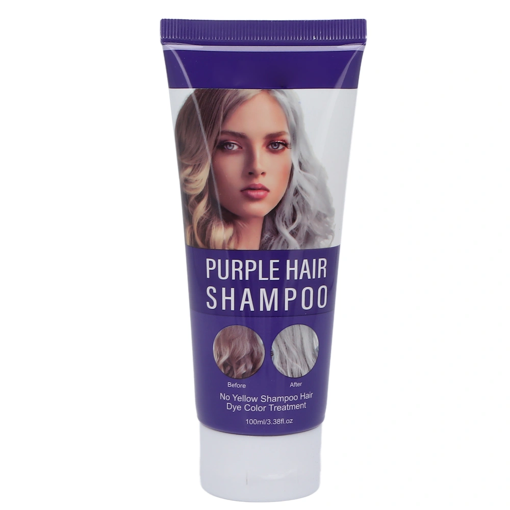 Shampoo 100ml Product Capacity Gentle Cleaning Care Nourish Healthier Purple Hair Shampoo