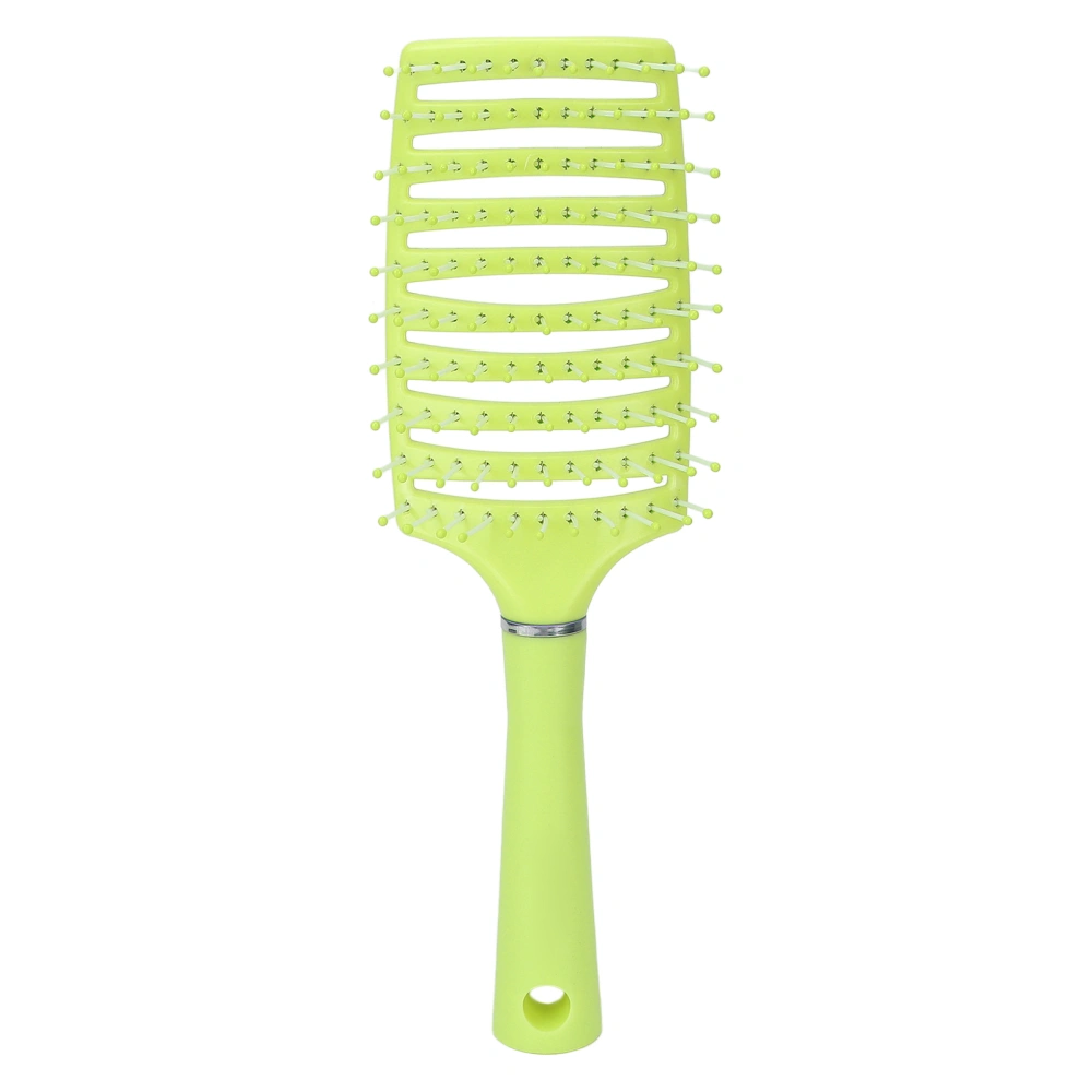 Detangling Hair Brush Professional Men Women Vented Paddle Hair Brush Styling Tool for Thick Straight HairFluorescent Yellow