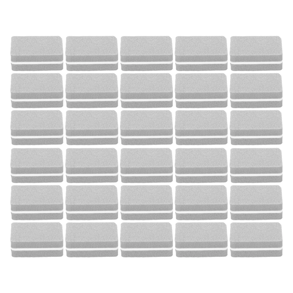 30pcs Nail Buffer Block Professional Salon Mini Portable Nail Buffing Sanding Block Manicure ToolGray