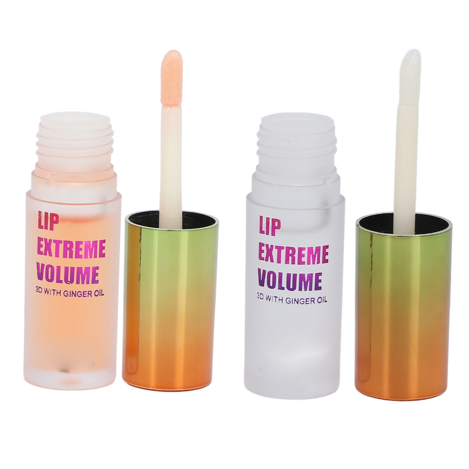 2pcs 4.5g Lip Plumper Plant Extraction Moisturizing Reduce Fine Lines Lip Plumping Gloss