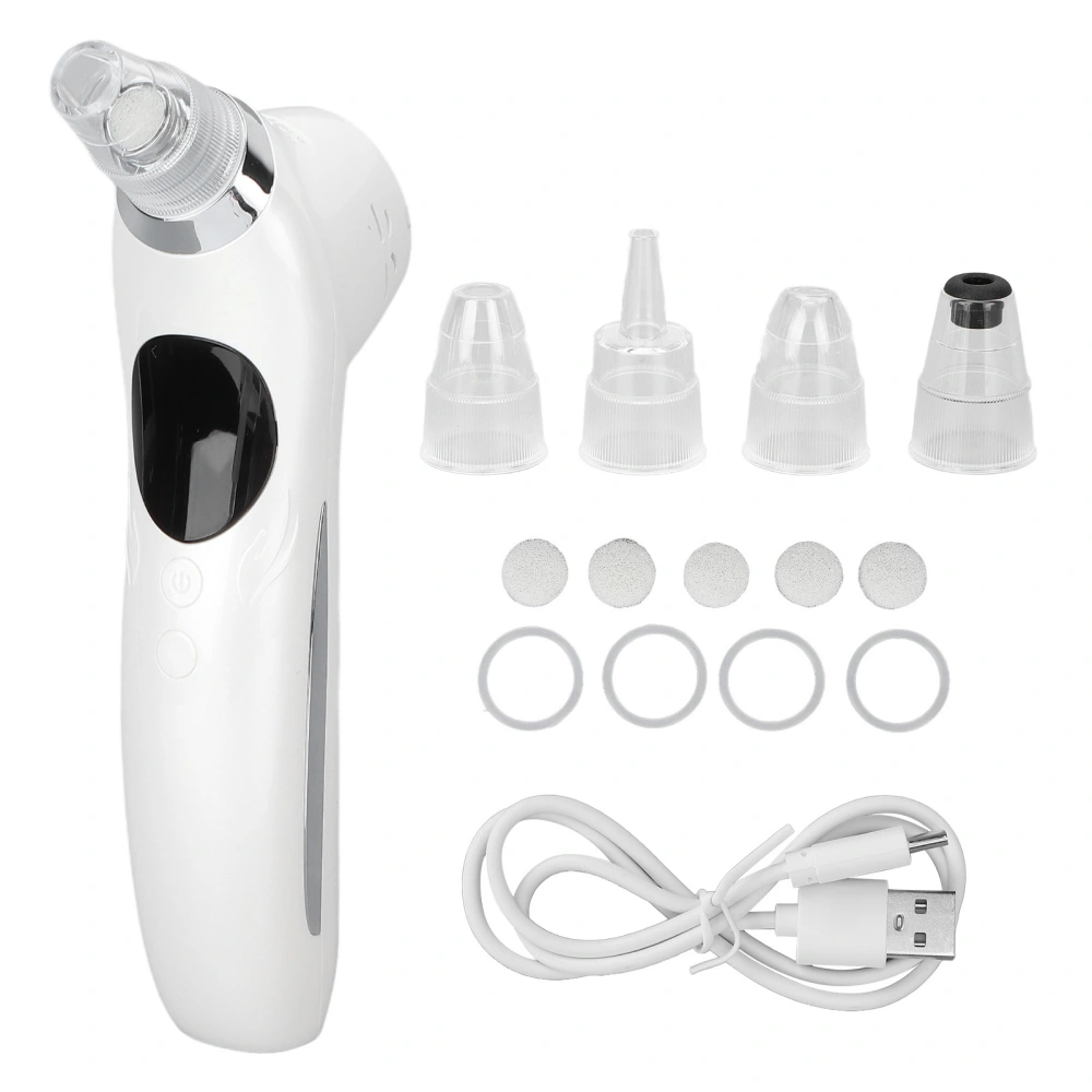 Blackhead Remover Vacuum Facial Pore Cleaner Kit Electric Acne Comedone Whitehead Extractor