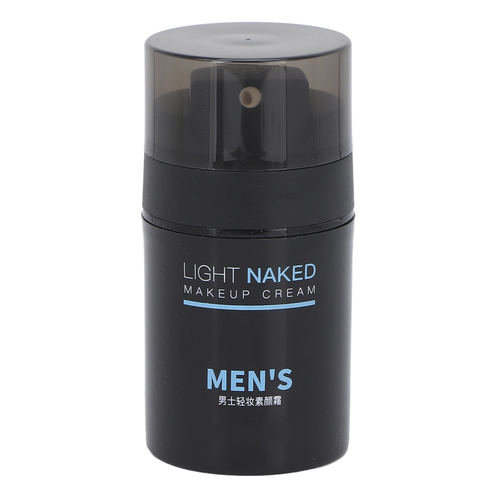 Mens Concealer Lightweight Breathable Moisturizing Refreshing Easy Cleaning Body Use 50g/1.8oz Waterproof BB Cream