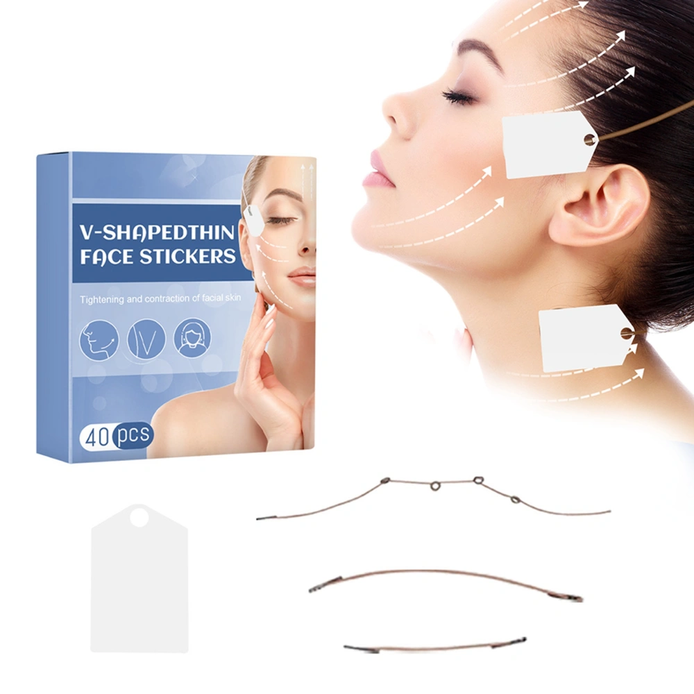 Face Lift Tape Stickers Invisible Face Slimming Stickers V Shape Makeup Face Lift Patch Tape