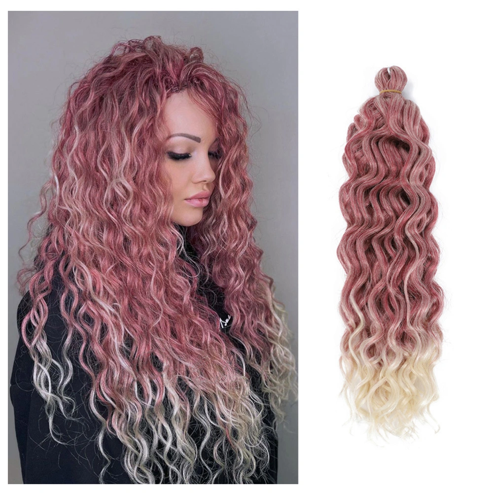 Wig Synthetic Twist Curly Braids Hair Extension for Women