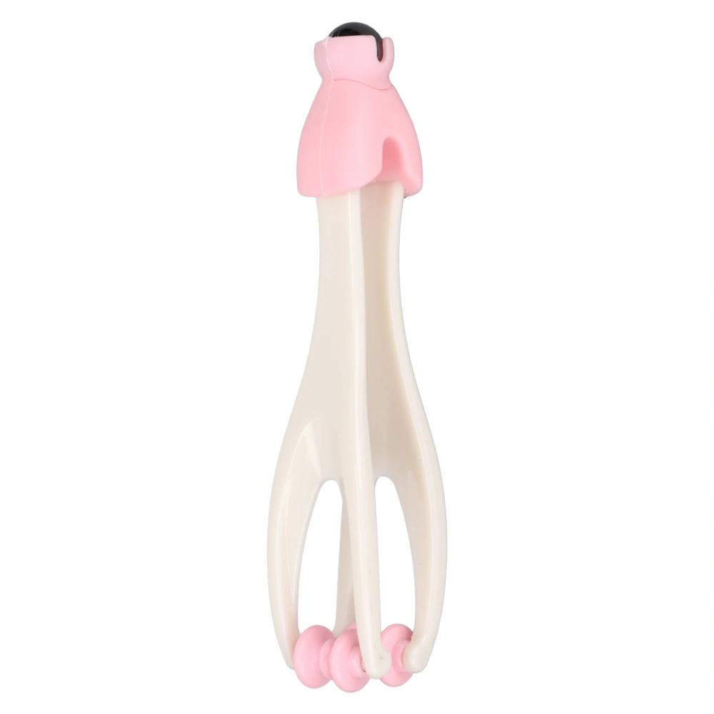 Finger Joint Massager Relief Stress Promote Circulation Multifunctional Acupoint Massage RollerPink