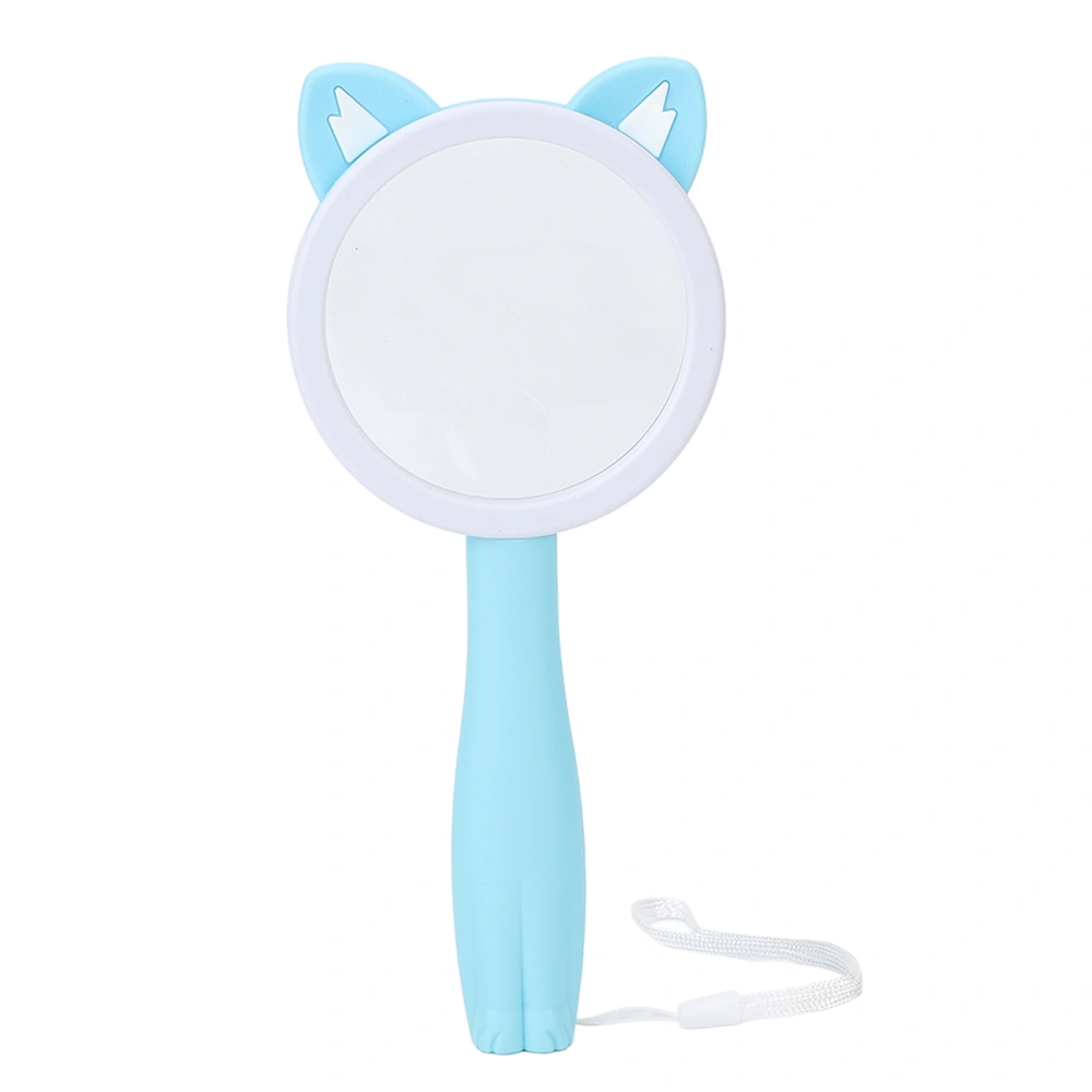 Handheld Magnifier Professional Magnifying Glass for Elder Reading Kids Science Experiment Toys Garden MaintenanceKitten Style