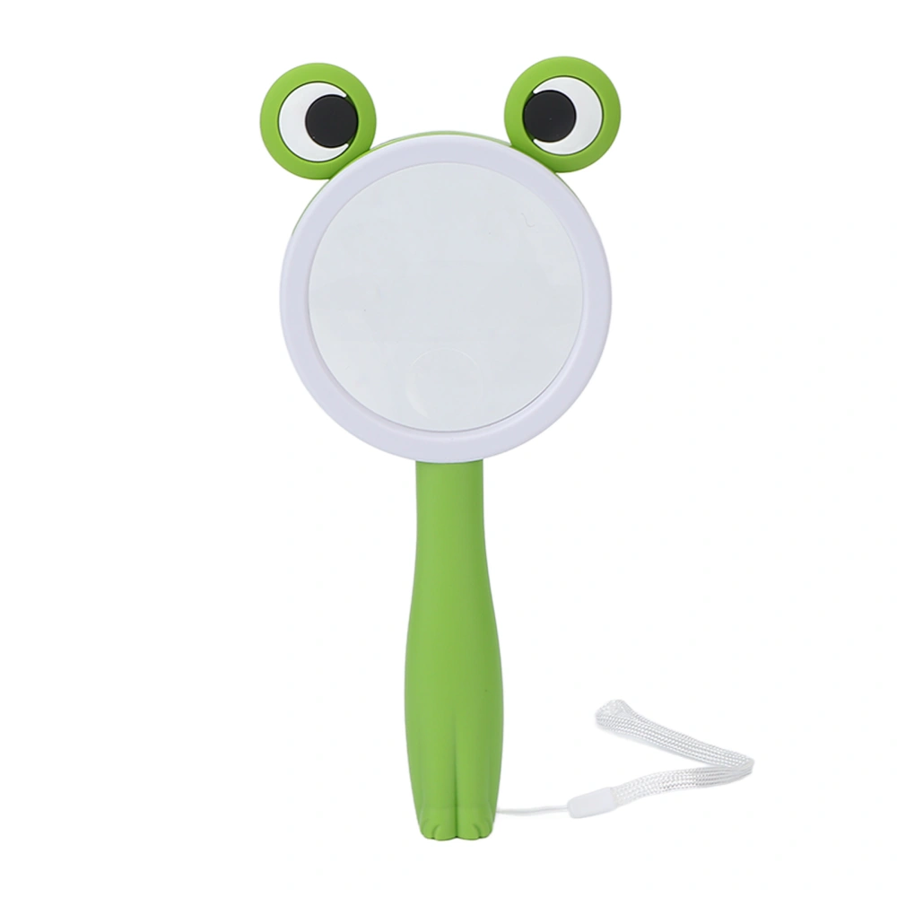 Handheld Magnifier Professional Magnifying Glass for Elder Reading Kids Science Experiment Toys Garden MaintenanceFrog Style