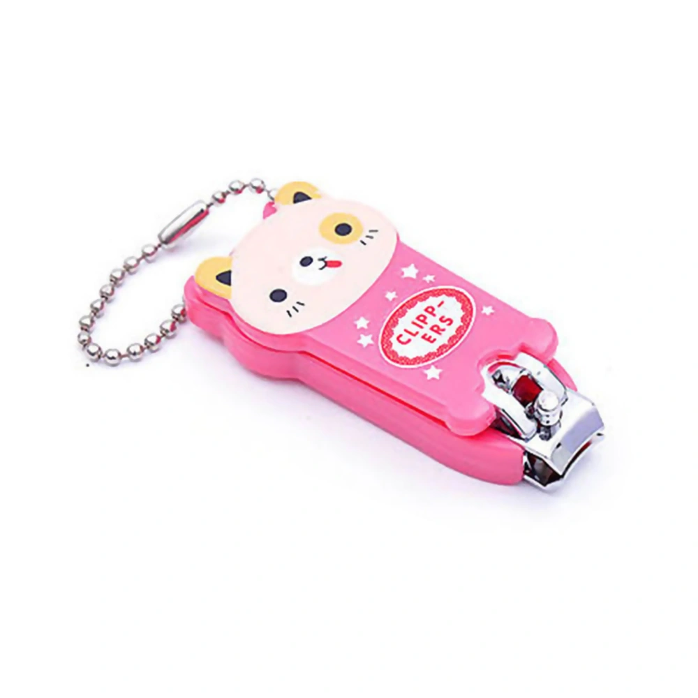 Cute Cartoon Nail Clipper Stainless Steel Fingernail Toenail Cutter for Adult Student Girls