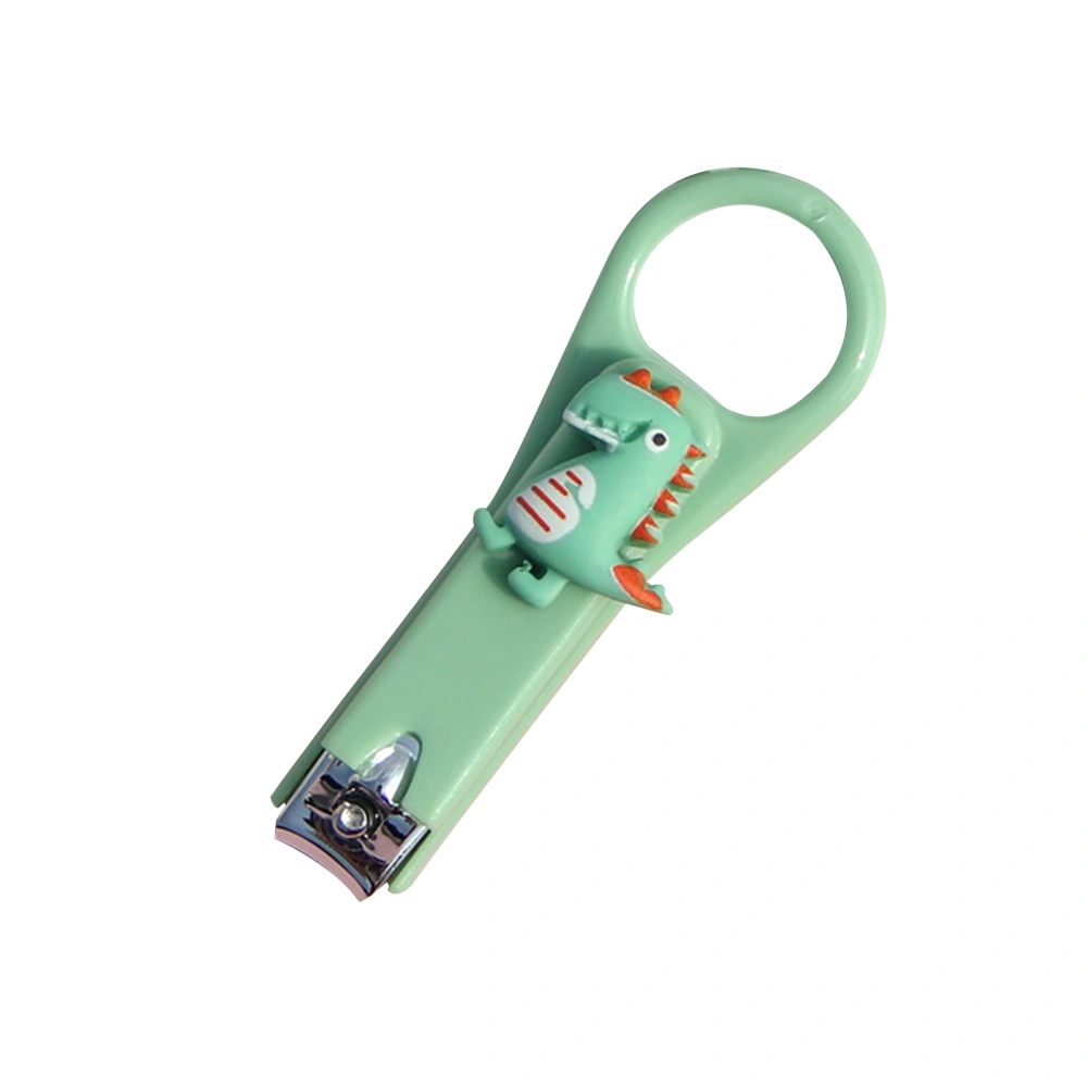 Cartoon Nail Clipper Stainless Steel Fingernail Toenail Clipper Nail Cutter for AdultsDinosaur