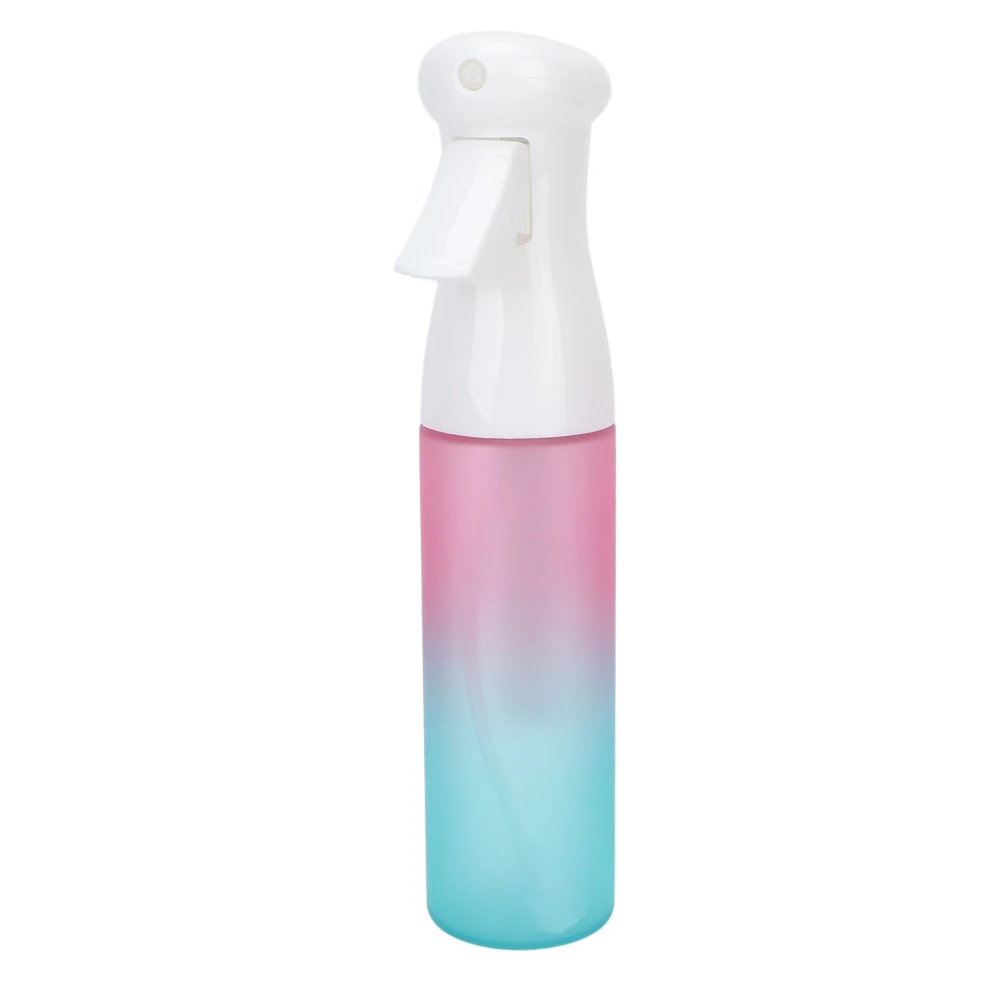 Multifunctional Spray Bottle Continuous Fine Mist Sprayer for Hairstyling Cleaning 300ml Pink Green