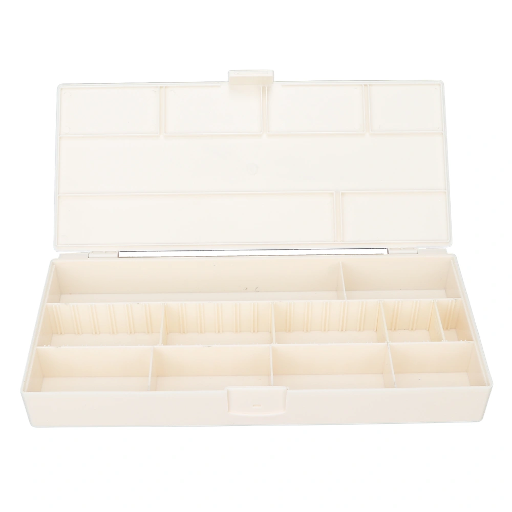 Small Items Organizing Box Sealing Cover Multi Grids Combs Brushes Storage Container Case for Hair Salon