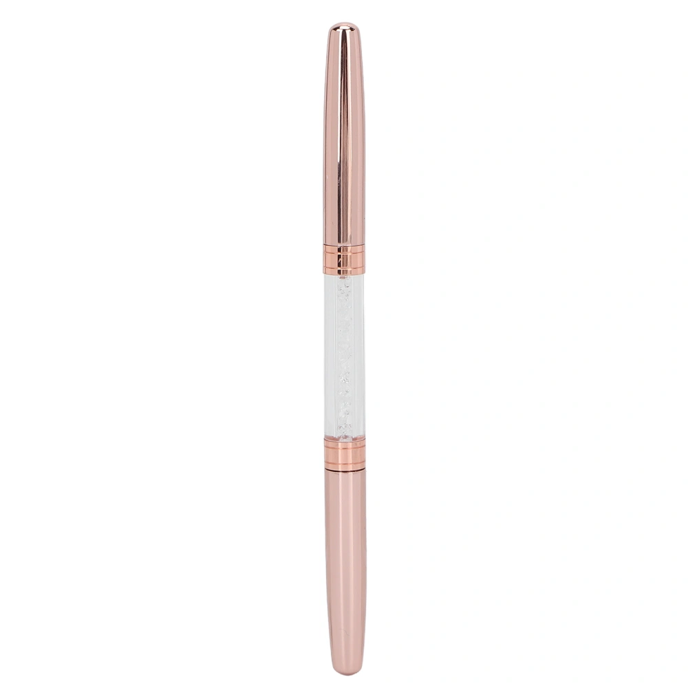 Manual Tattoo Microblading Pen Double Head Lightweight Traditional Tattoo Pen Tool for Eyebrow EyelinerWhite