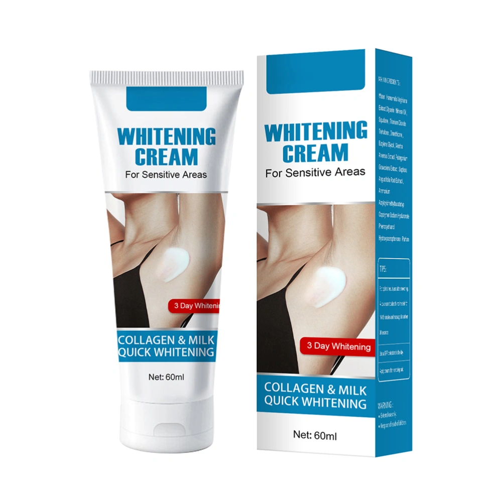 Underarm Whitening Cream Body Armpit Knee Dark Spot Brighten Cream Whitening Moisturizing Body Care Massage Cream