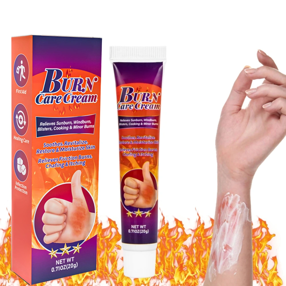 Burn Care Cream Scald Ointment Prevent Scars Moisturizing Analgesic Cream Ointment