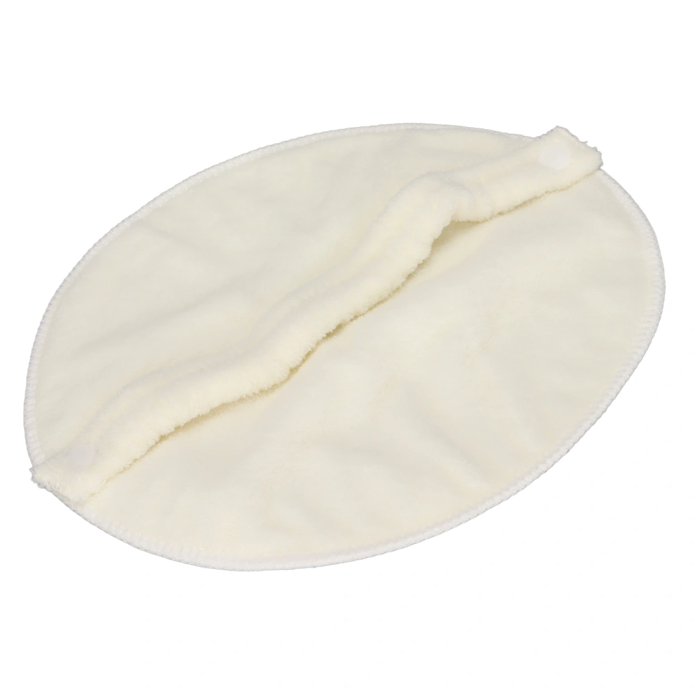 Hot Compress Facial Towel Home Beauty Salon Soft Coral Fleece Moisturizing Face Towel for Skin CareOne Hole with Rope