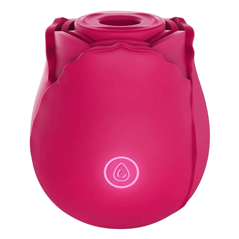 Vibration Massager for Women Rose Shaped Portable Cordless Rechargeable Waterproof Vibrate Massager