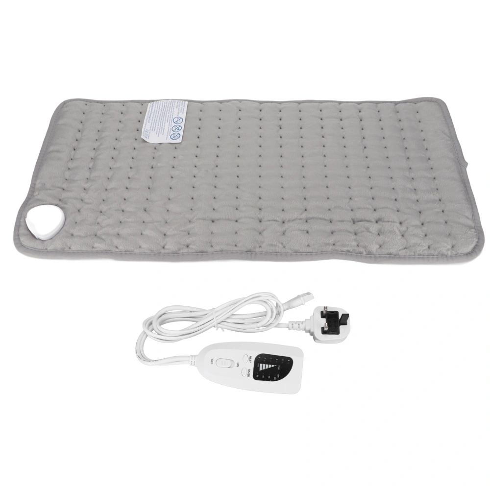 Heating Pad Moist and Dry Therapy Washable Electric Heat Pad for Back Shoulders Abdomen Legs ‑240V