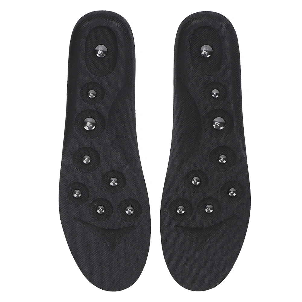 Magnetic Massage Insoles Fatigue Relieve Prevent Slip Breathable Shoe Massaging Insoles42‑48