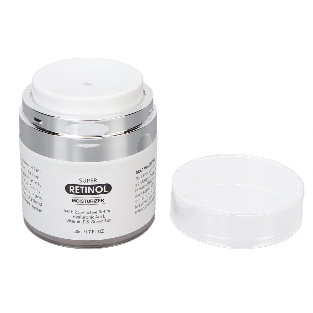 Coazon Retinol Facial Cream Hydrating Brightening Skin Color Reduce Fine Lines Face Caring Moisturizer 50g