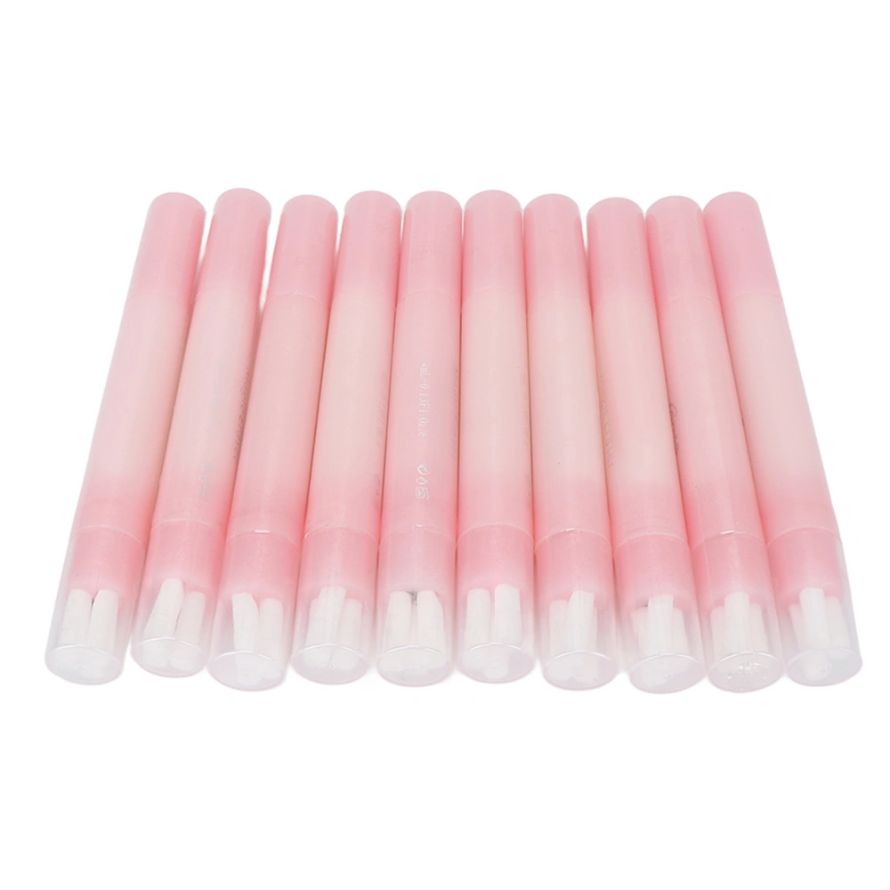 10pcs Marker Pen Eraser Professional Microblading Eyebrow Tattoo Marks Eraser Pen with Replacement Head Pink