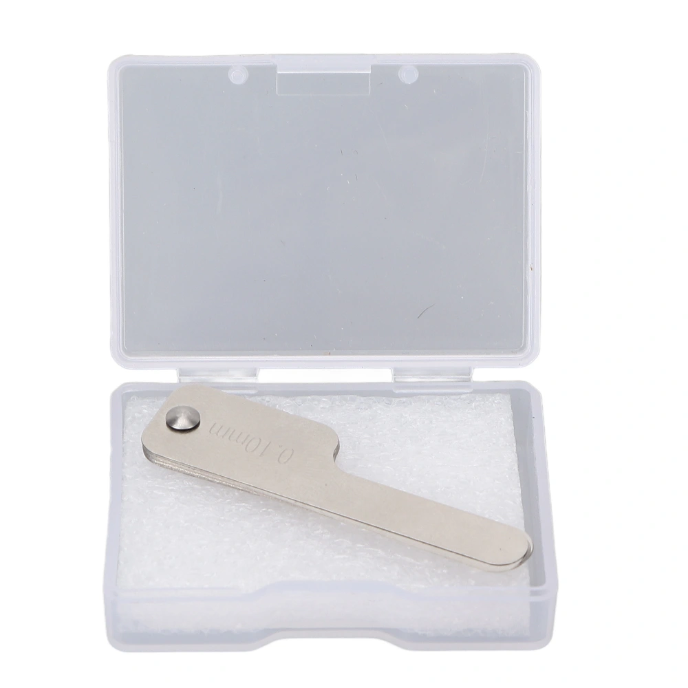 7 Blade Dental Feeler Gauge Professional Portable Stainless Steel Interdentium Gap Measuring Tool