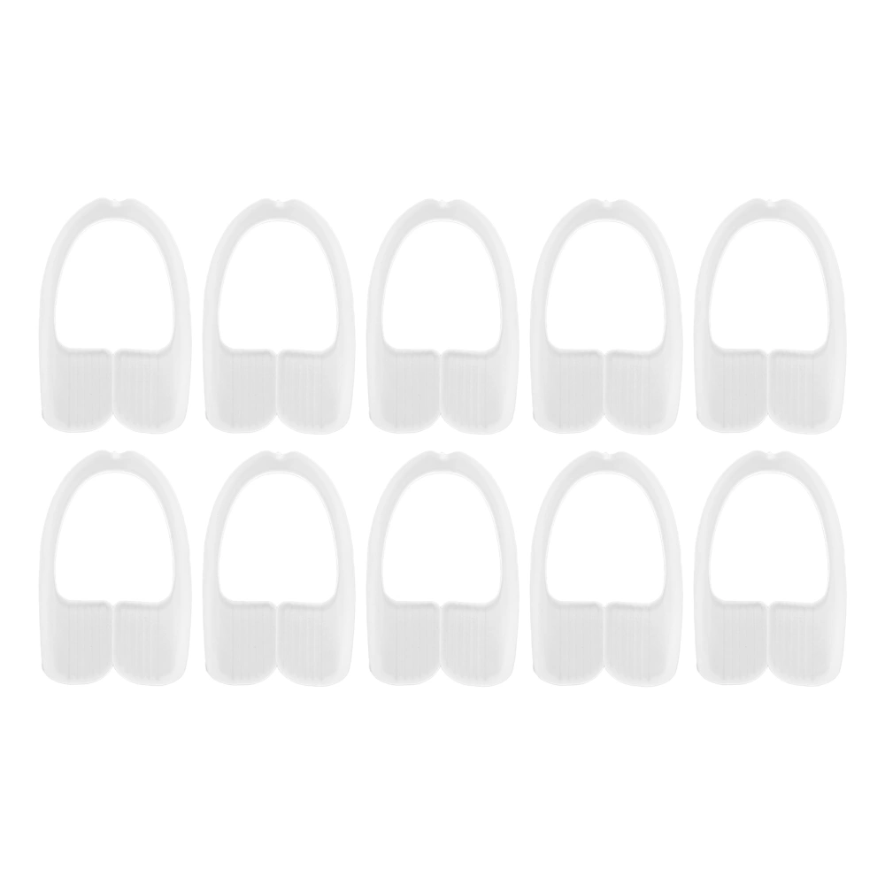 10pcs Dental Night Guard Rubber Athletic Protection Mouth Clenching Guard for Grinding Teeth