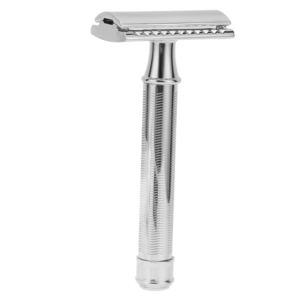 Old Fashioned Safety Razor Safe Precise Easy to Use Double Edged Shaving Razor for Men