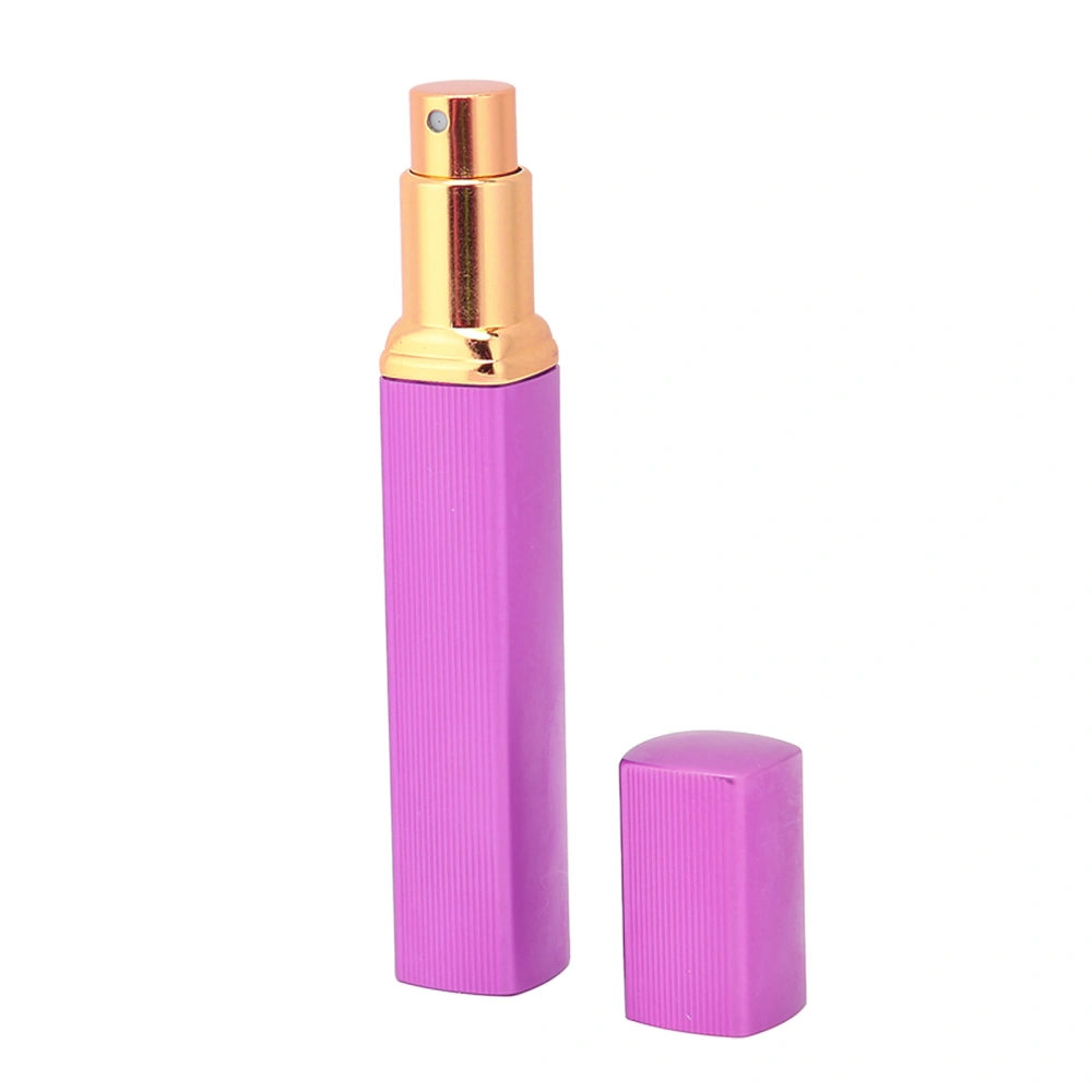 Perfume Atomizer Travel Portable Exquisite Elegant Refillable Empty Perfume Spray Bottle Accessory 12mlPurple