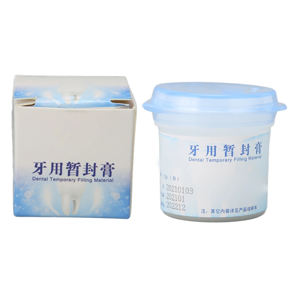 Temporary Tooth Filling Cream Dental Root Canal Therapy Oral Treatment Repair Cream Dentist Supplies 15g