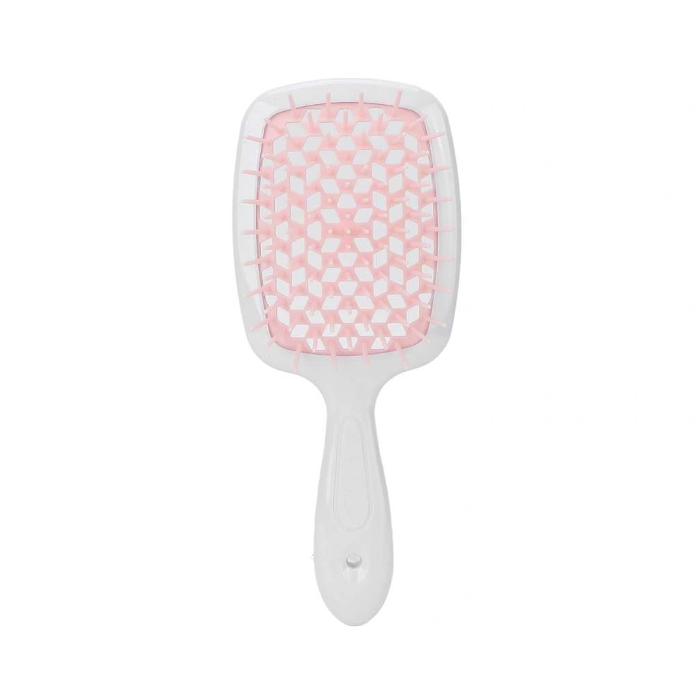 Detangling Massage Hair Comb Massage Head Honeycomb Brush Wet Hair Brush for Styling Blow Drying CombingPink