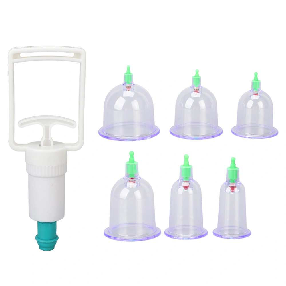 Cupping Therapy Set Professional Plastic Mellow Smooth Vacuum Suction Cup for Body Health Care