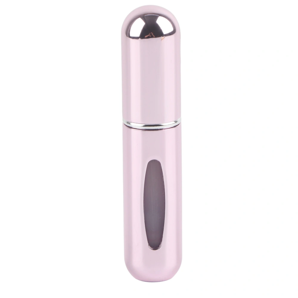 Portable Perfume Bottle Liquid Dispensing Atomizer Bottle for Traveling Outgoing 5mlPink