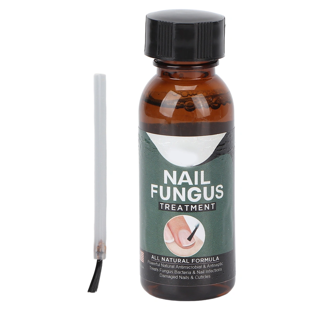 Nail Care Oil Gentle Safe Fingernail Toenail Repairing Treatment Liquid for Brittle Crack Toenail 30ml