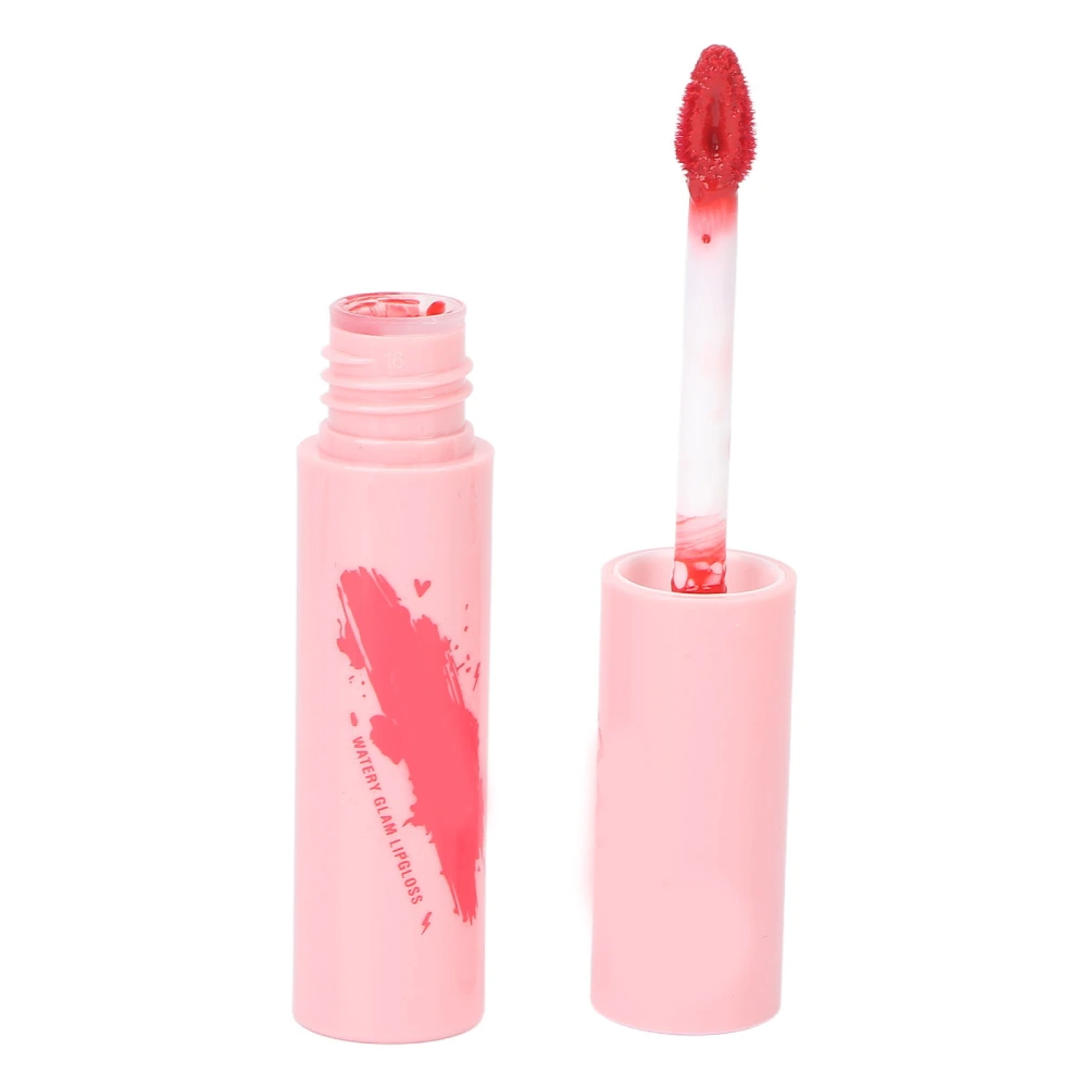 PINKFLASH 2g Lip Glaze Moisturizing Anti Stick Cup Lasting Water Shine Juice Lip GlazePK01#