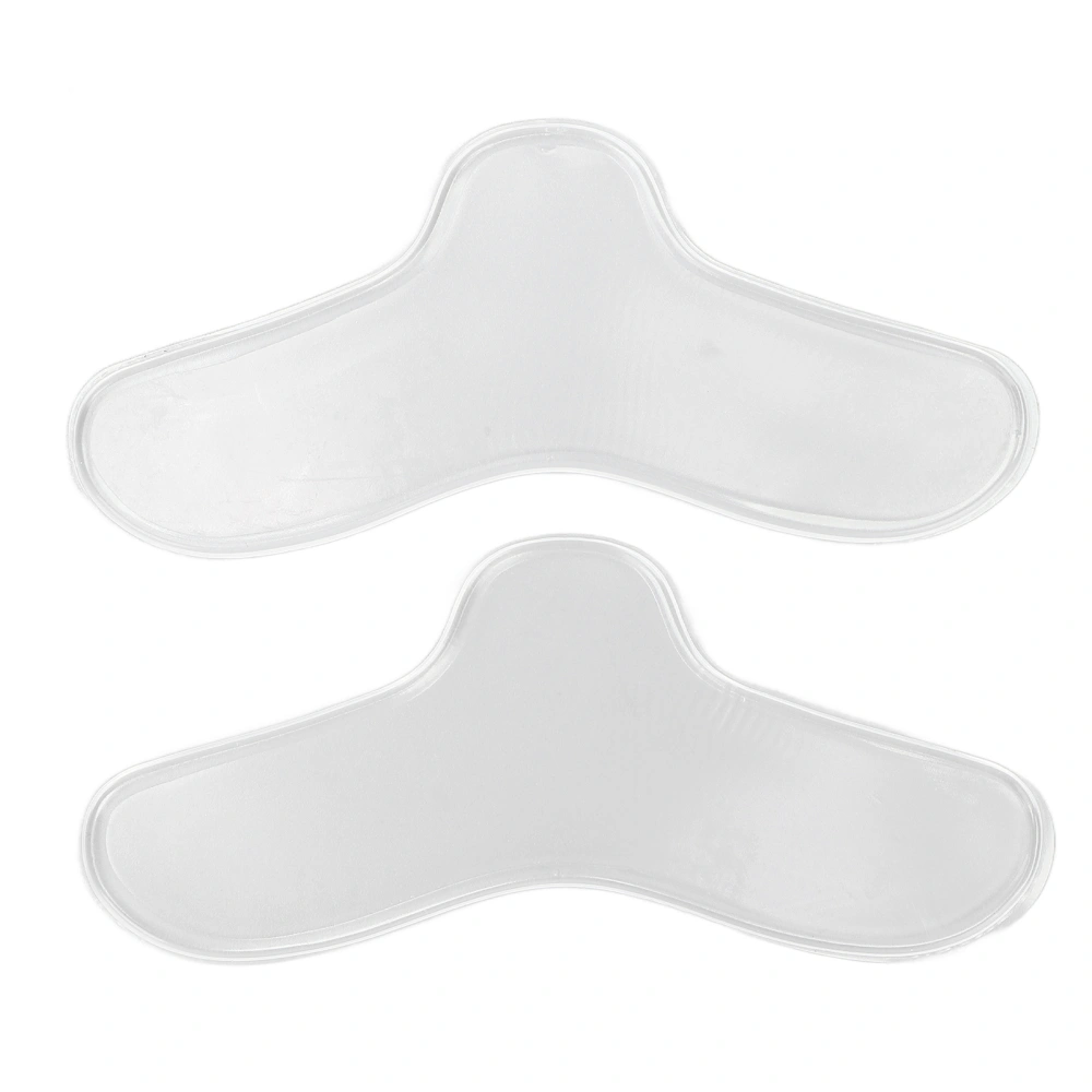 2pcs Silicone Breathing Machine Nose Gel Pad Nose Protector Breathing Machine Supplies