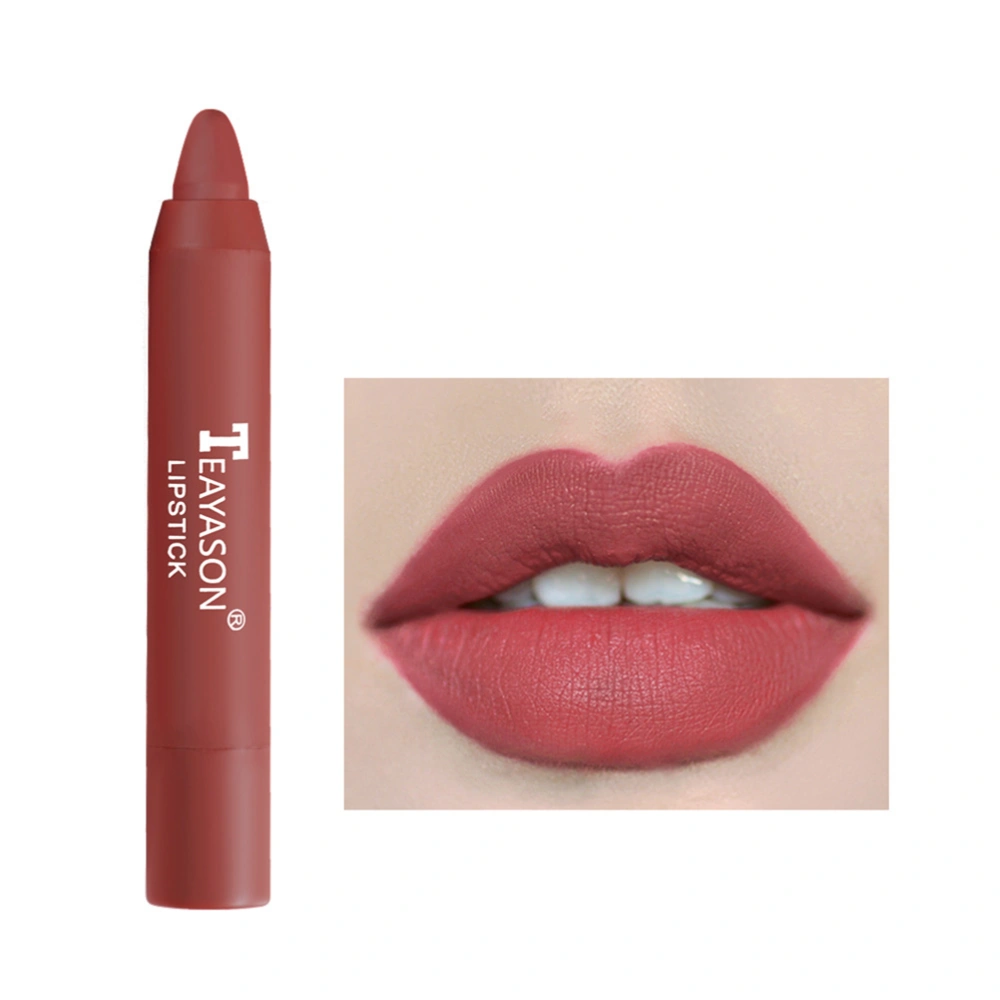 12 Colors Matte Lipsticks Waterproof Long Lasting Nude Non Stick Cup Lips Makeup Lip Tint Pen Cosmetic Daily Makeup Tools