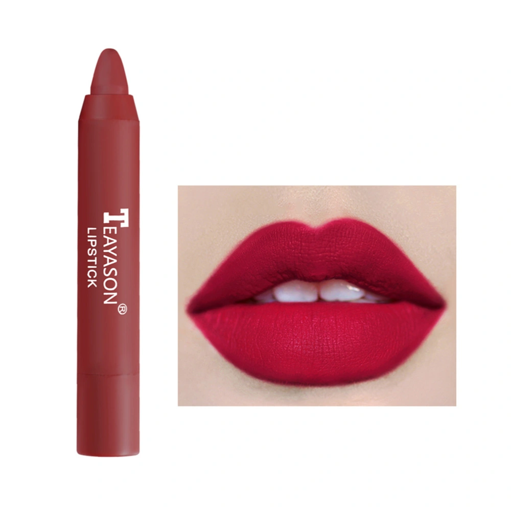 12 Colors Matte Lipsticks Waterproof Long Lasting Nude Non Stick Cup Lips Makeup Lip Tint Pen Cosmetic Daily Makeup Tools