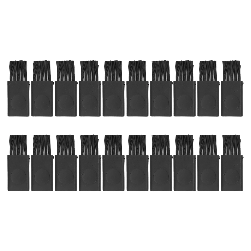 20Pcs Shaver Brush PP Nylon High Durability Wear Resistant Soft Exquisite Razor Brush for Appliances Computer